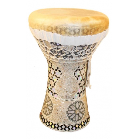 M208: Tontrommel mit Perlmutt