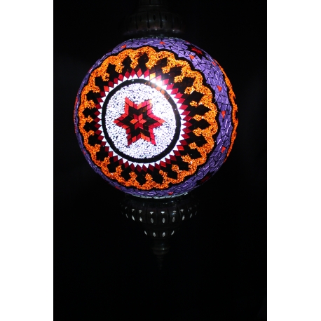 L213: Kugel-Mosaiklampe