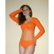 Body aus Baumwolle mit Lycra