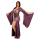 Bauchtanzkleid mit V-förmigem Bauchnetz