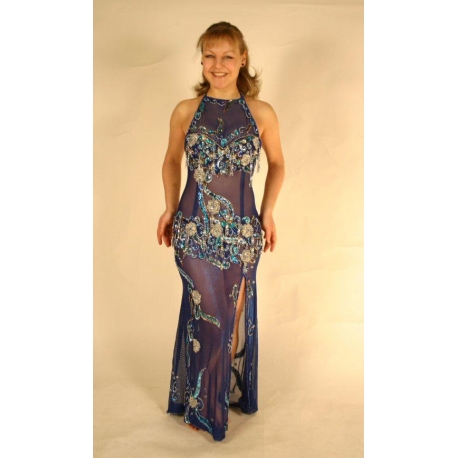 Ärmelloses Netzkleid