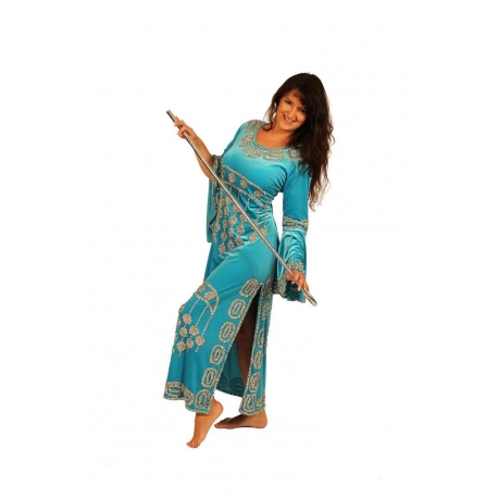 F220: Edles Saidi-/Stocktanzkleid