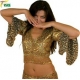 T242-A: Kombination im Leopardenlook: Bluse + Rock