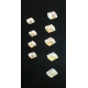 Z251: Geschliffene Kristallsteine - Prismenform