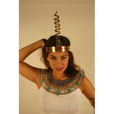 Z247: Pharaonischer Kopfschmuck mit Kobrasymbol